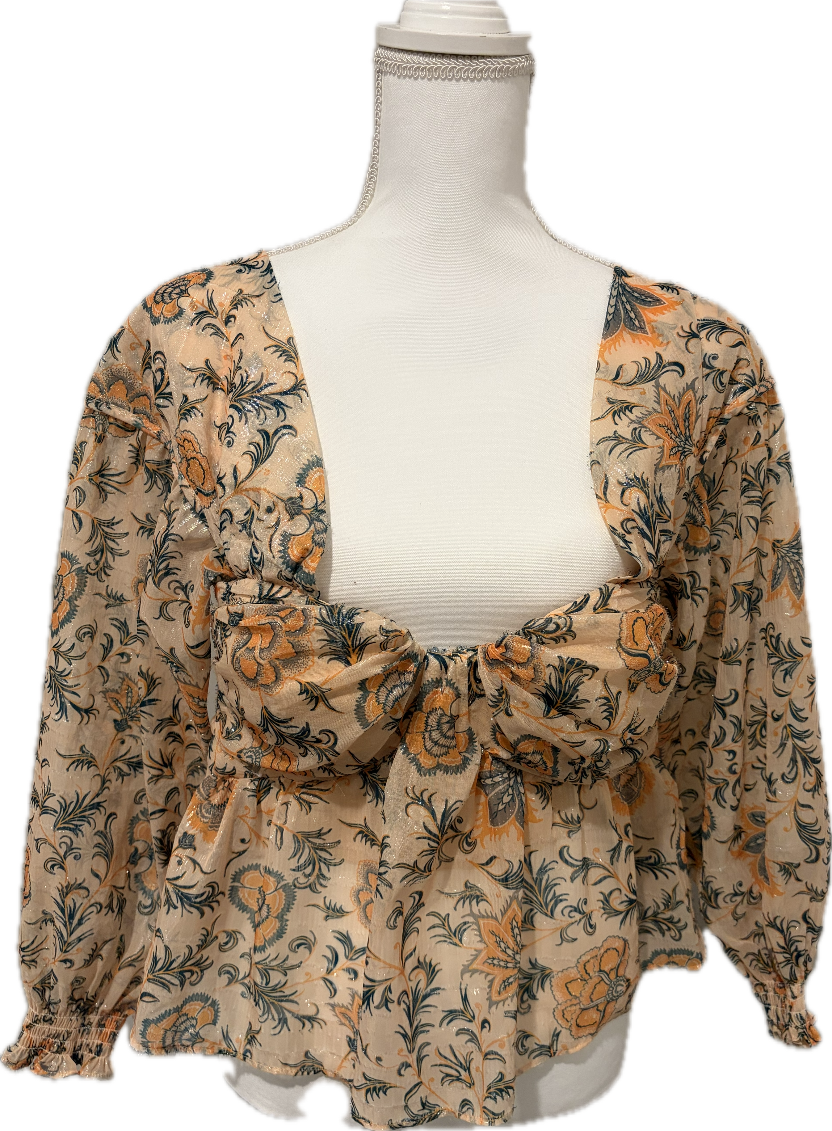House of Harlow Shimmer Blouse
