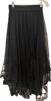 Mesh Handkerchief Skirt