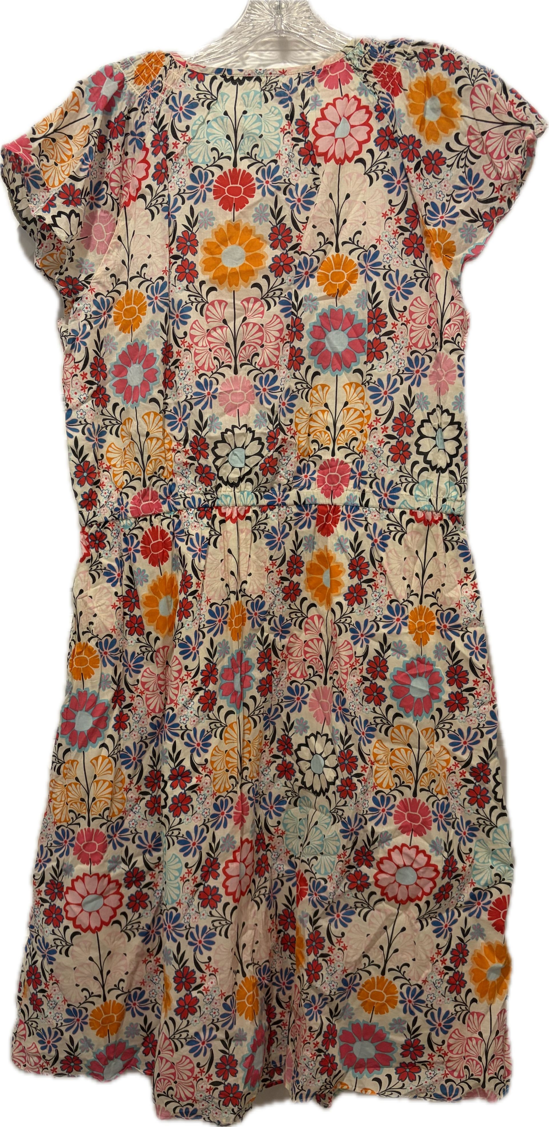 Talbots Floral Bloom Curve Dress