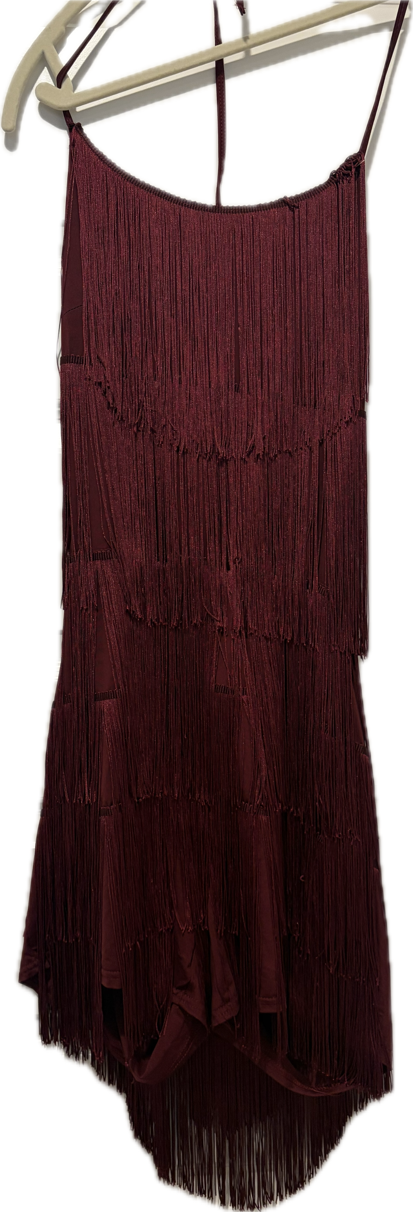Fringe Backless Romper