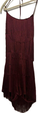 Fringe Backless Romper