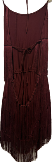 Fringe Backless Romper
