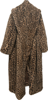 Nova Luxe Leopard Lined Coat