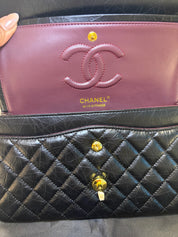 Chanel Quilted Lambskin Flap Handbag