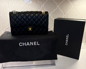 Chanel Quilted Lambskin Flap Handbag