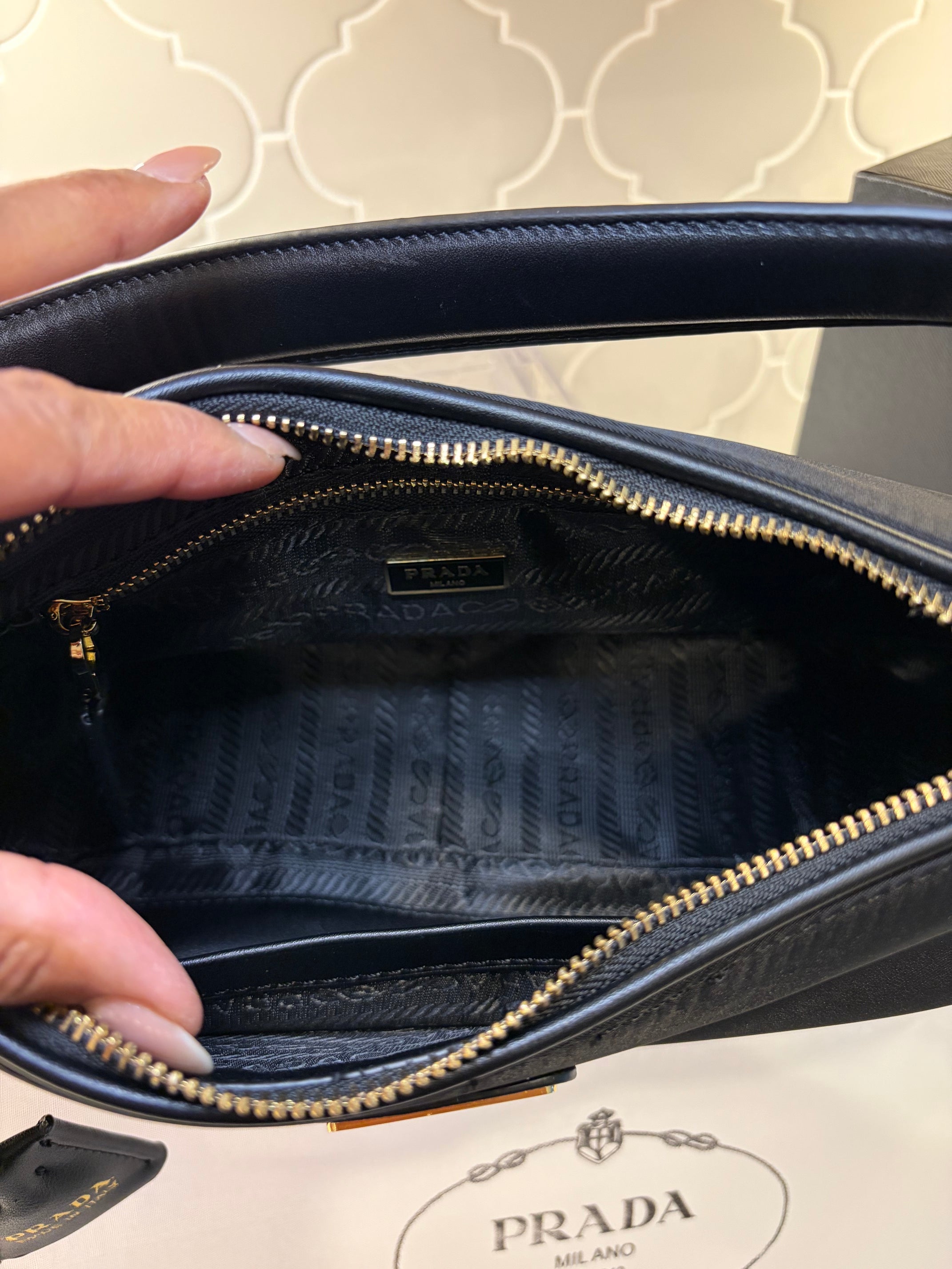 Prada Nylon Shoulder Bag