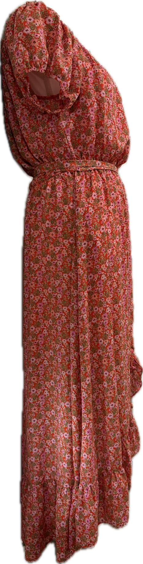 Bar III Floral Print High Low Dress