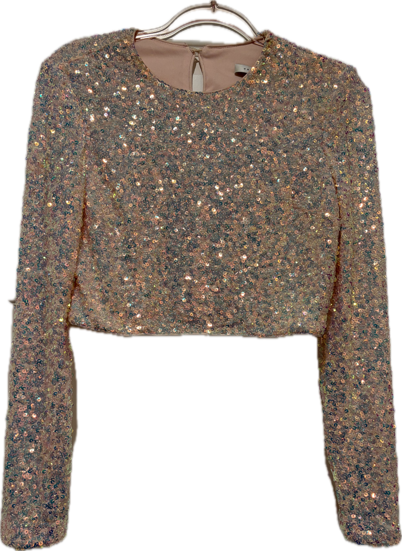 Endless Rose Sequin Crop Top