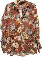 Zara Woman Floral Blouse