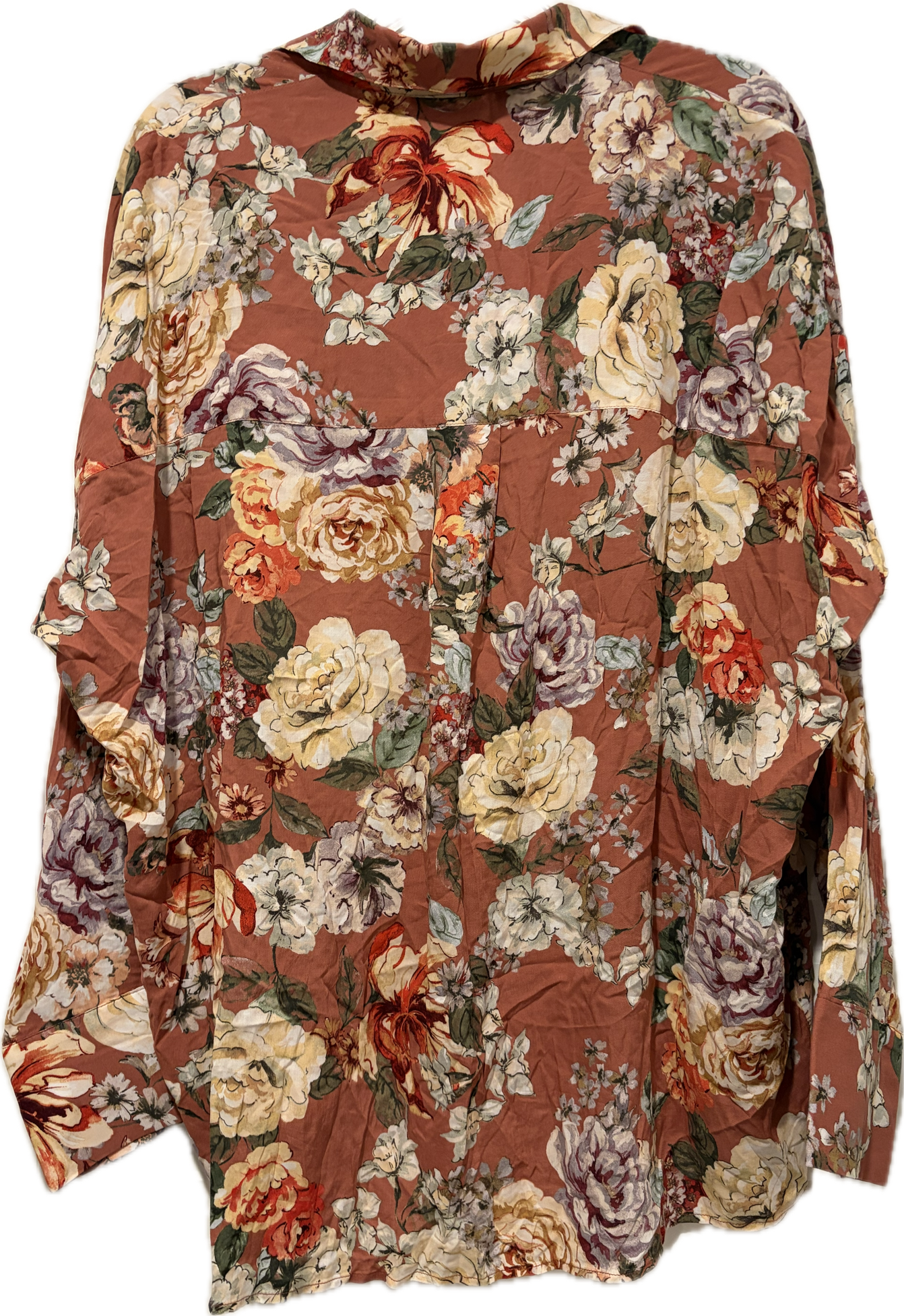Zara Woman Floral Blouse