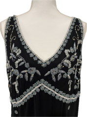 Beaded & Embroidered Plus Curve Dress