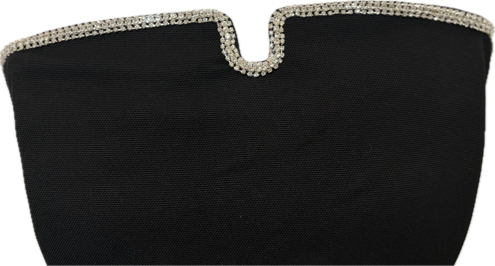 H&M Strapless Rhinestone Bodice Mini Dress