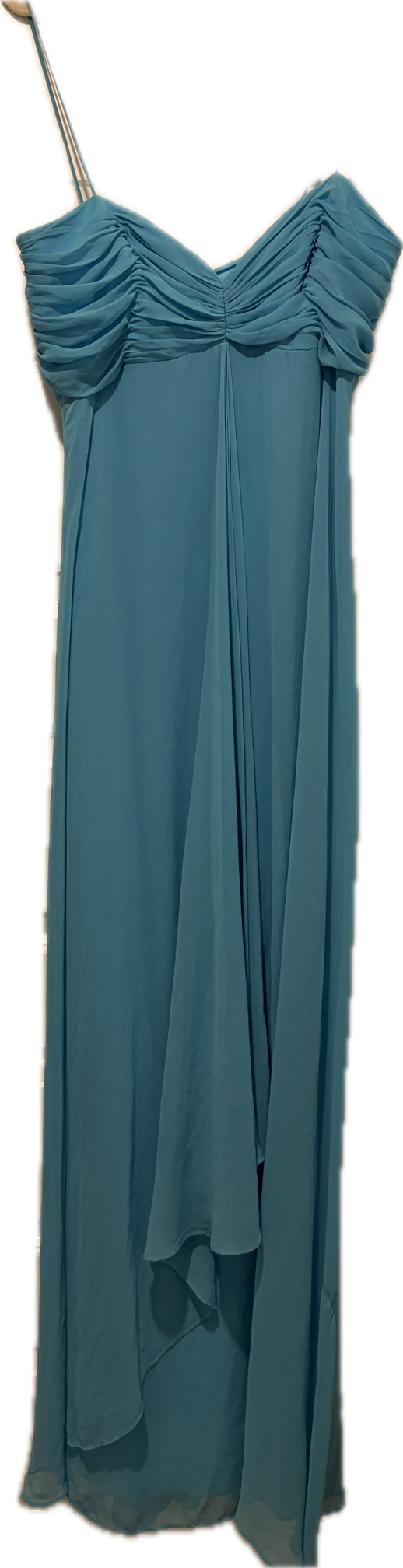 Vintage Chiffon High Low Dress