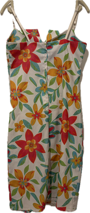 Tropical Floral Print Dress