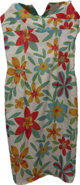Tropical Floral Print Dress