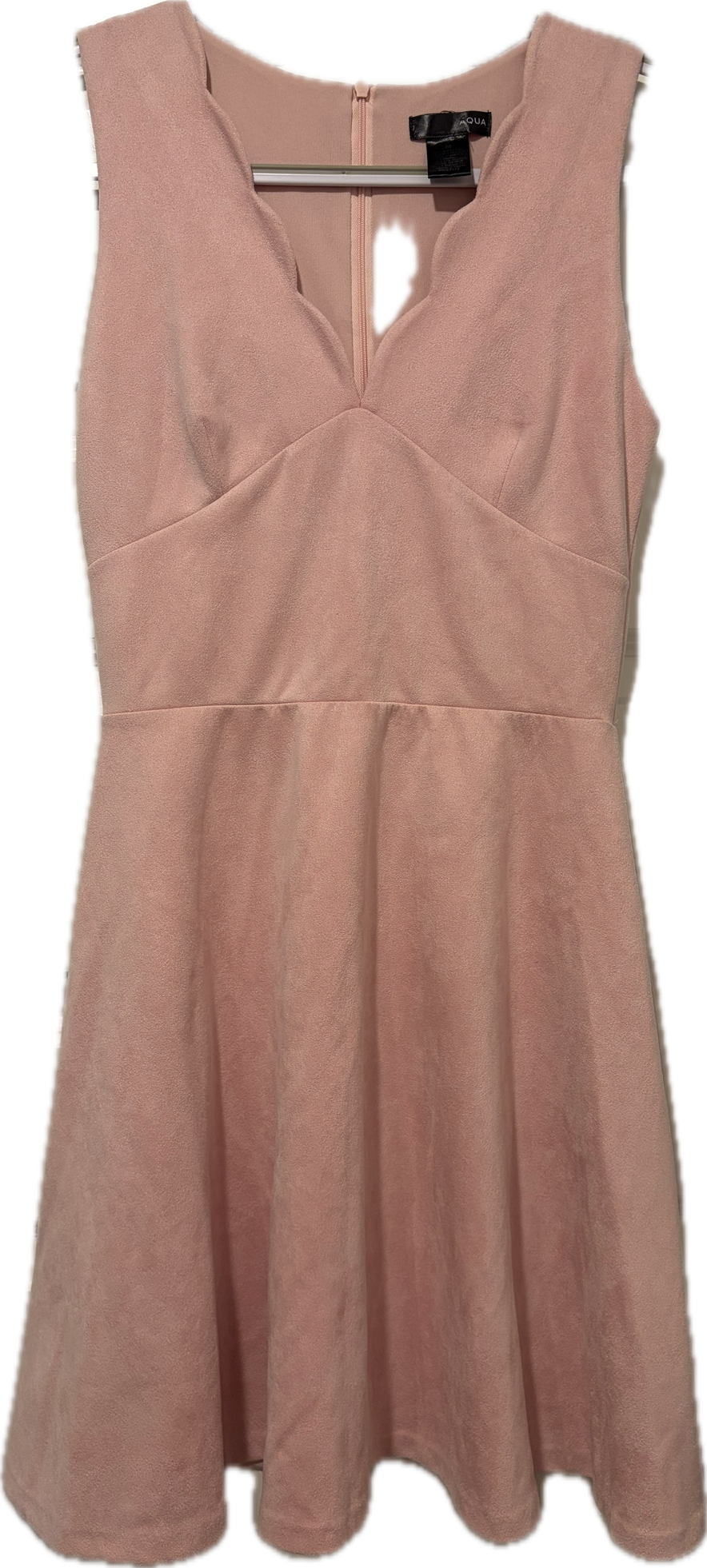 Aqua Ultra Suede Mini Dress