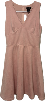 Aqua Ultra Suede Mini Dress