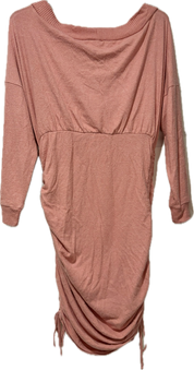 Fashion Nova Shirred Plus Curve Sweater Dress