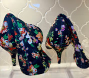 Floral Fabric Booties