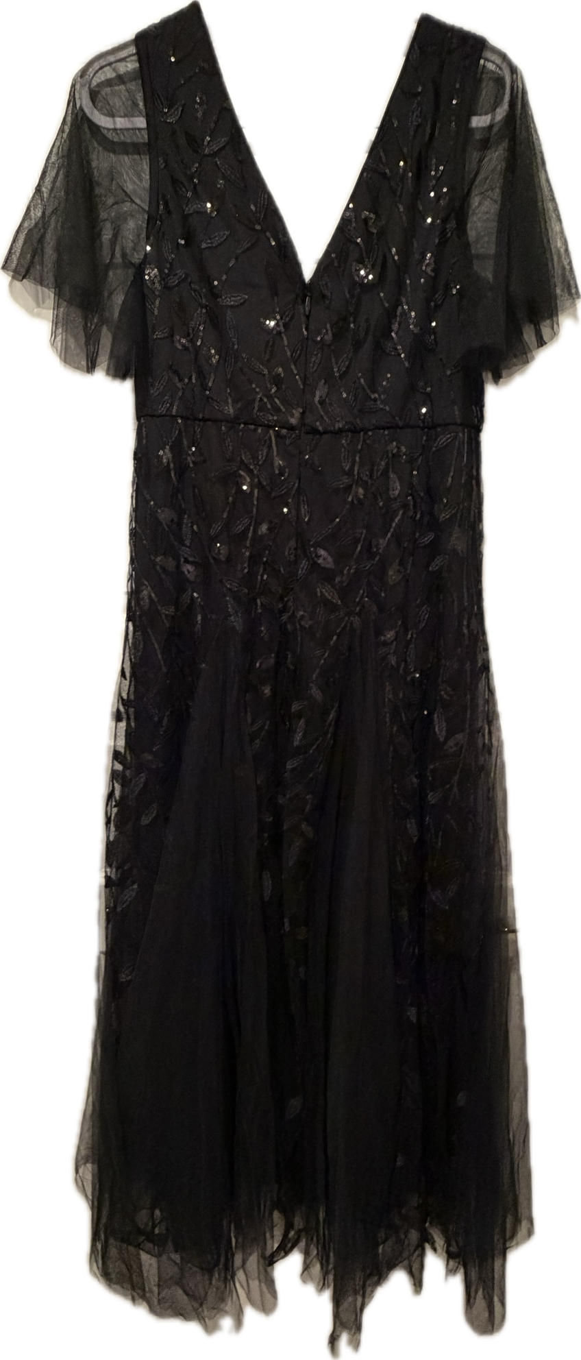 Sequin Mesh Plus Curve Dress
