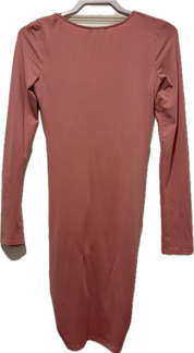 Fashion Nova Shirred Dress