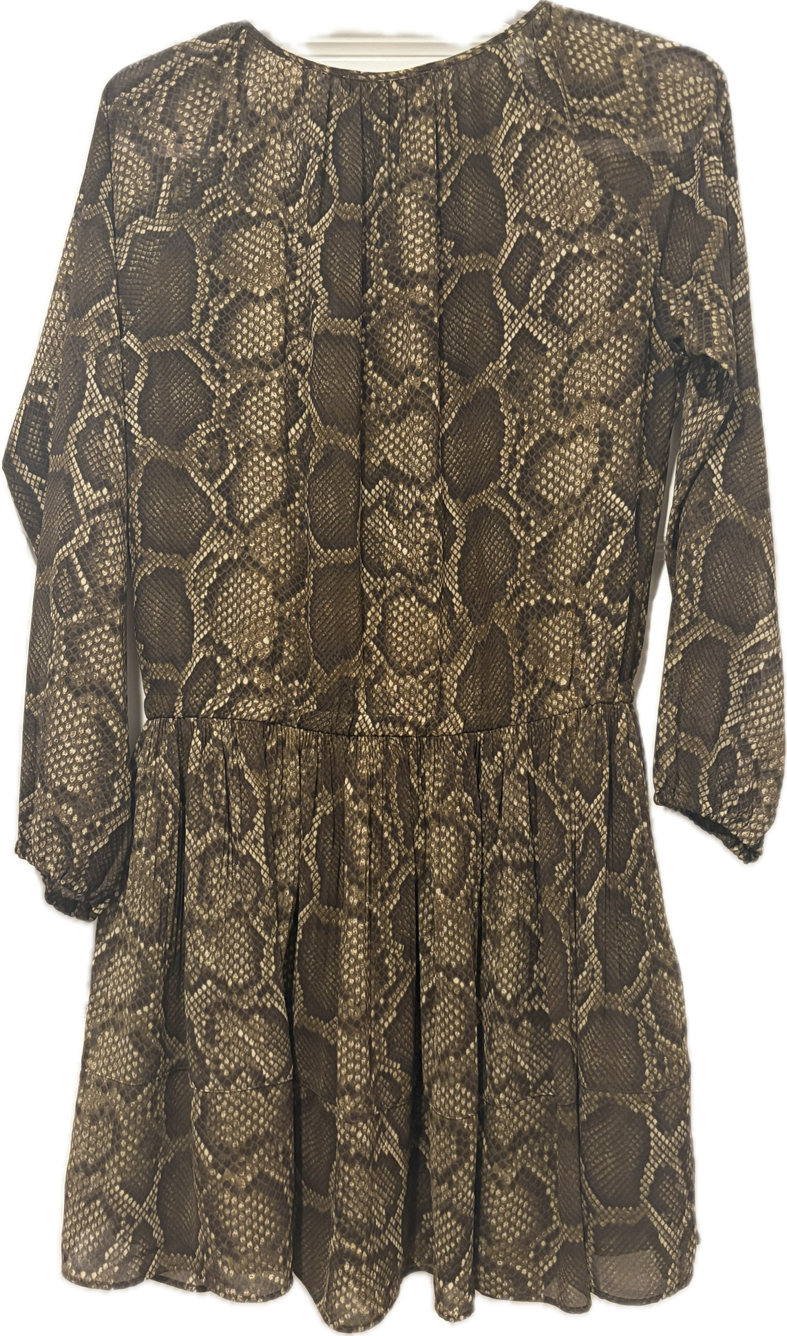 Michael Kors Snakeprint Mini Dress