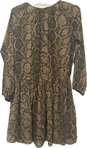 Michael Kors Snakeprint Mini Dress