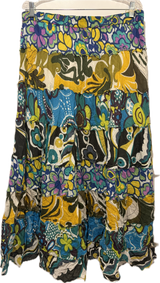 Printed Cotton Maxi Skirt